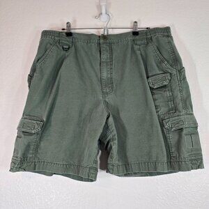 511 Tactical Series Ripstop Cargo Shorts Men Size 42 Green Flat Front Cotton